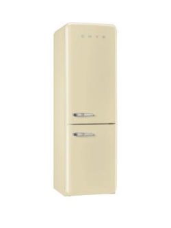 Smeg Fab32Rnc 60Cm Fridge Freezer - Cream